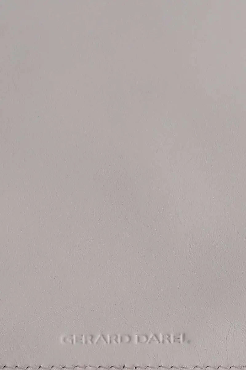 Pochette Gerard Darel Blanc en Cuir