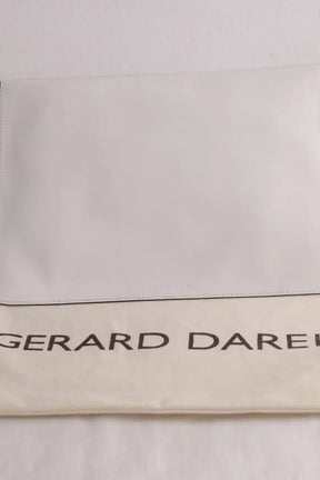 Pochette Gerard Darel Blanc en Cuir