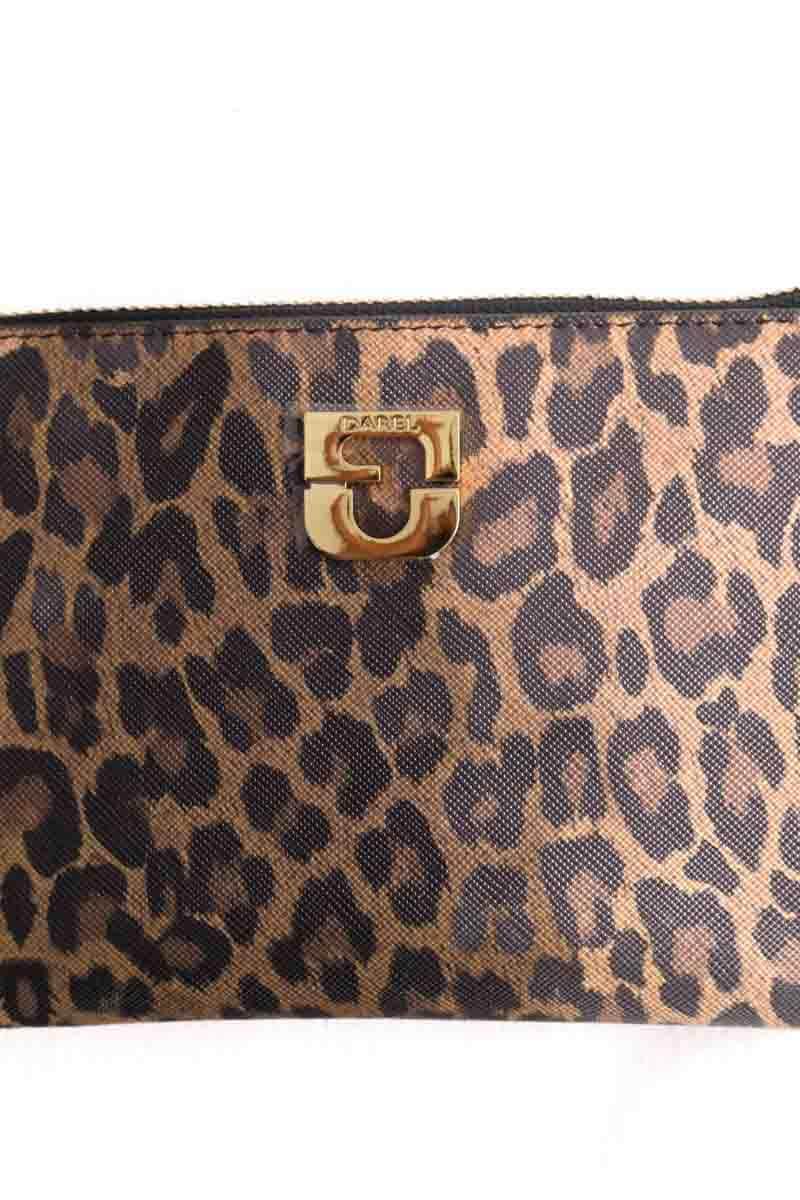 Pochette Gerard Darel Marron en Cuir