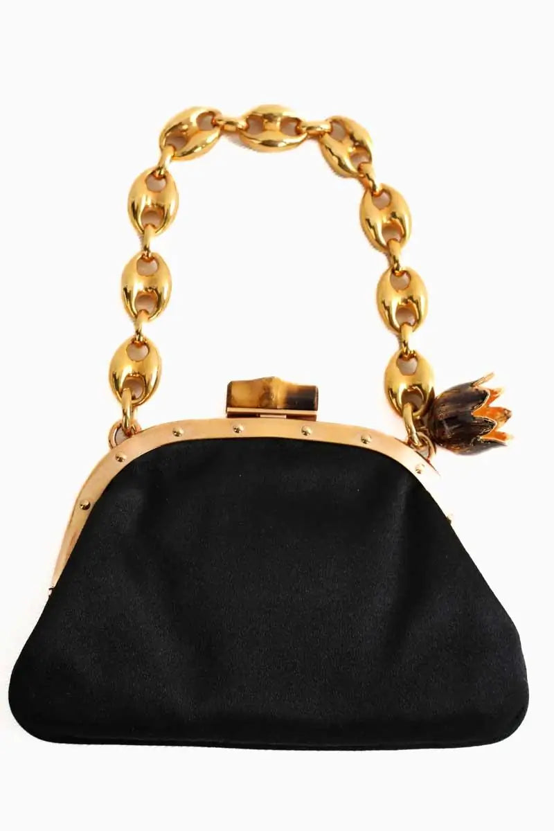 Pochette Gucci Doré en Tissu
