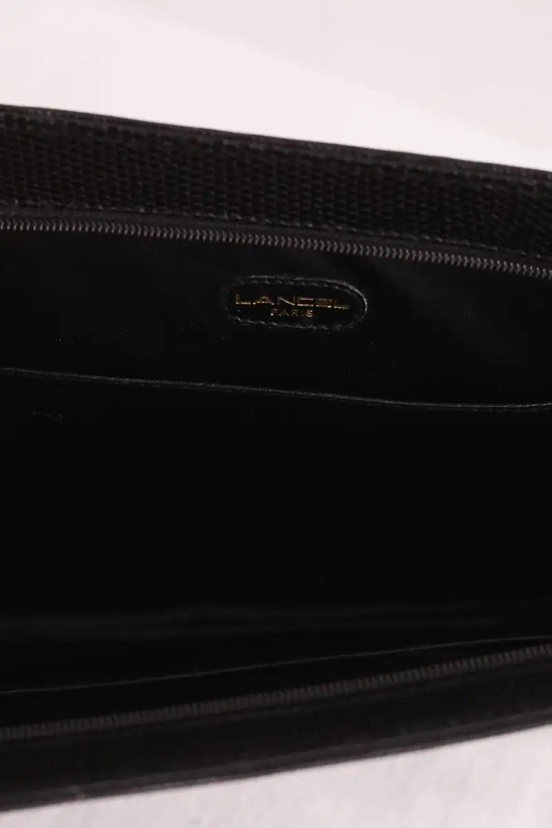 Pochette Lancel Noir en Cuir