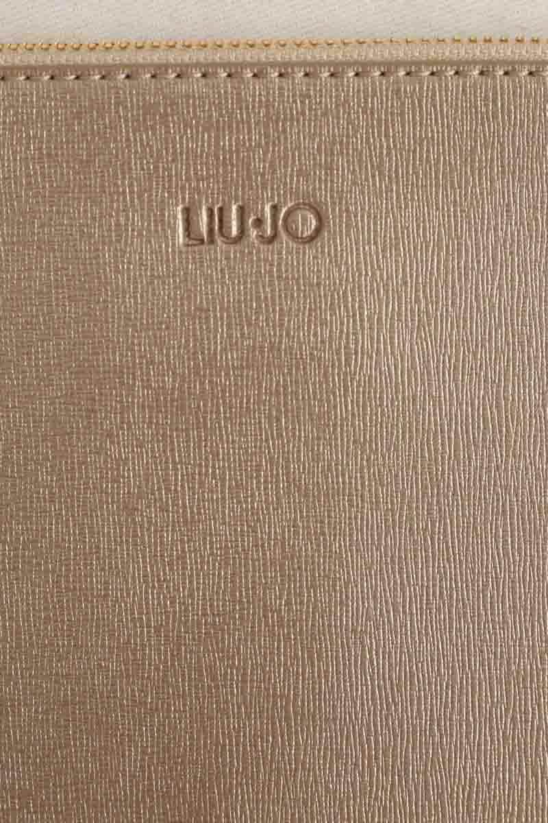 Pochette Liu Jo Doré en Cuir