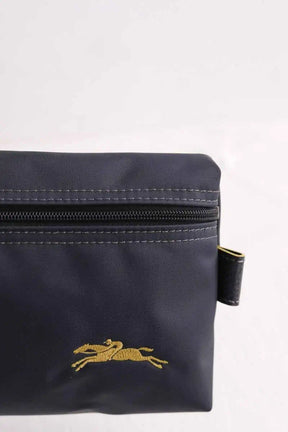 Pochette Longchamp Anthracite en Tissu