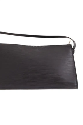 Pochette Louis Vuitton Epi Noir en Cuir