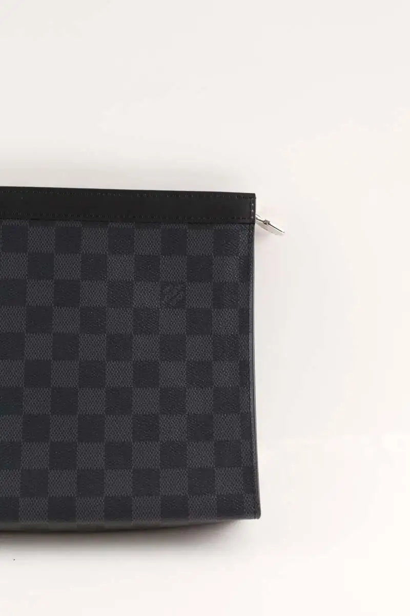 Pochette Louis Vuitton Noir en Cuir