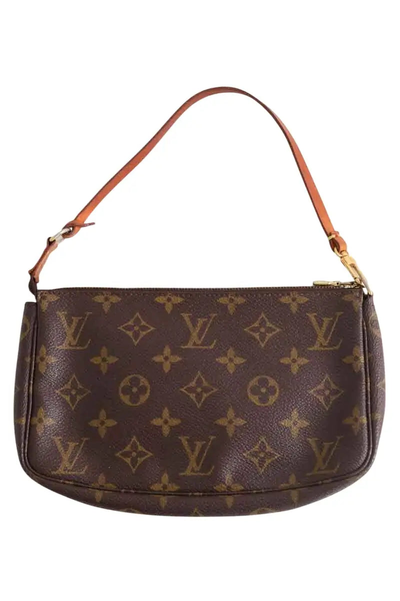 Pochette Louis Vuitton Pochette Accessoire Marron en Cuir - Seconde Main
