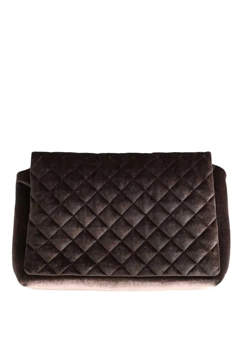 Pochette Marina Rinaldi Gris en Tissu - Seconde Main