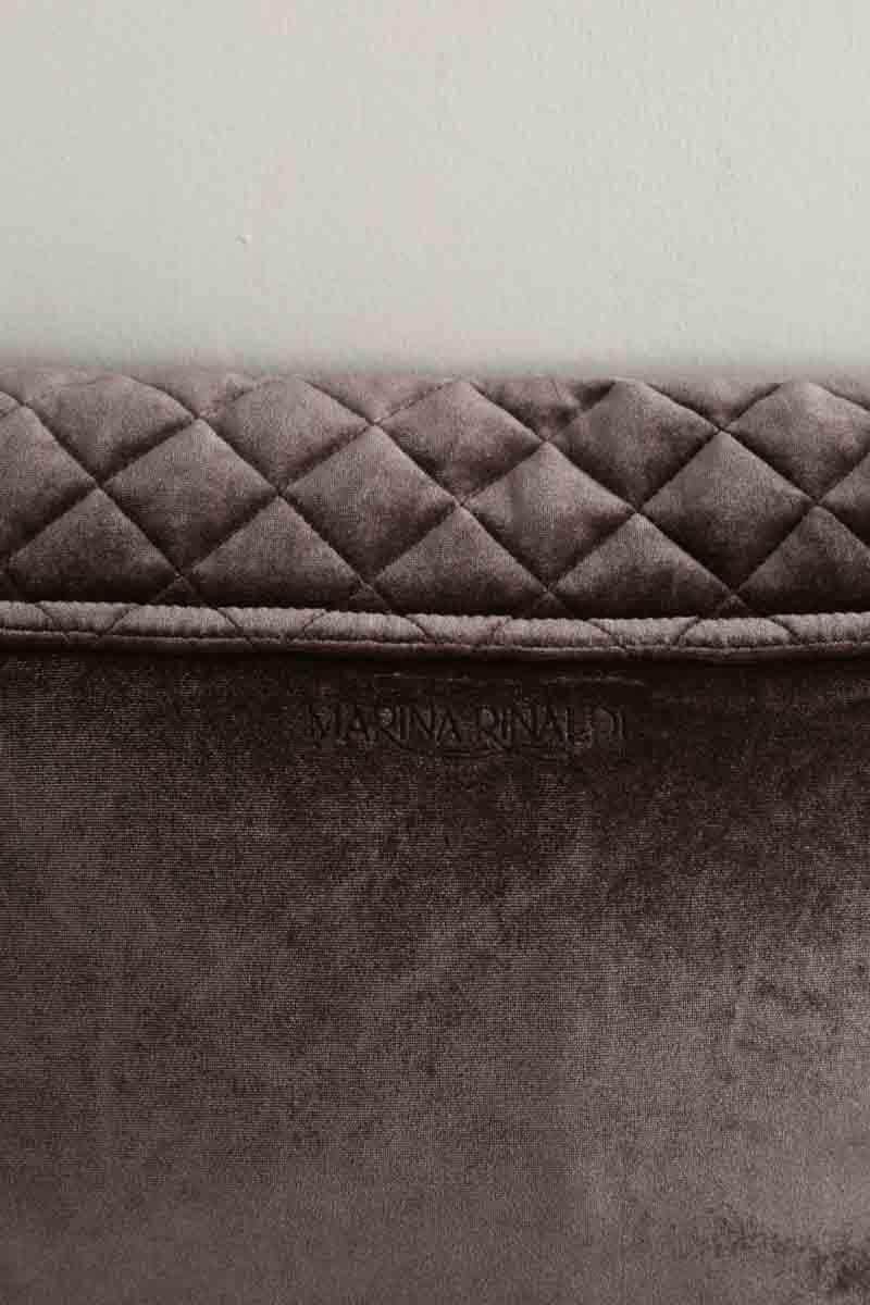 Pochette Marina Rinaldi Gris en Tissu