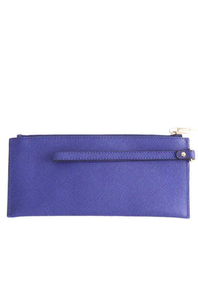 Pochette Michael Kors Bleu en Cuir