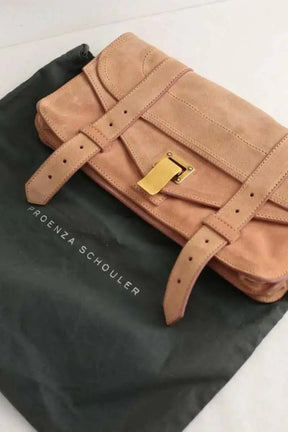 Pochette Proenza Schouler Beige en Daim