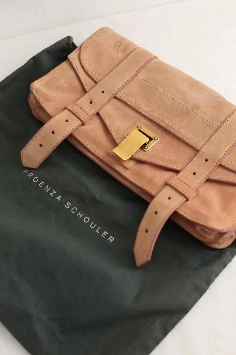 Pochette Proenza Schouler Beige en Daim