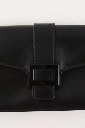 Pochette Roger Vivier Belle vivier Noir en Cuir