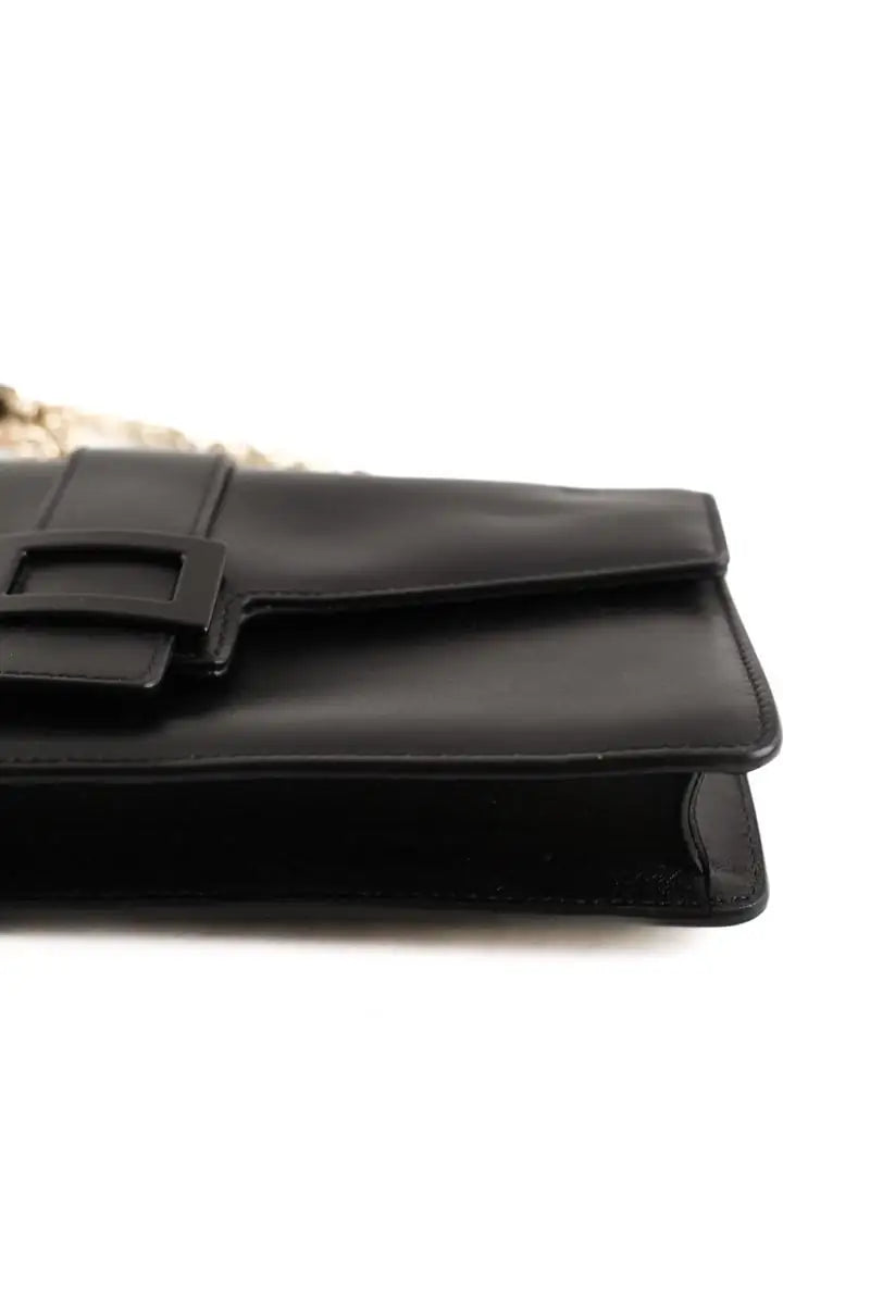 Pochette Roger Vivier Belle vivier Noir en Cuir