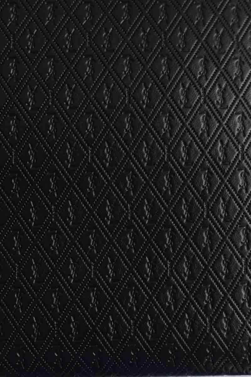 Pochette Saint Laurent Noir en Cuir