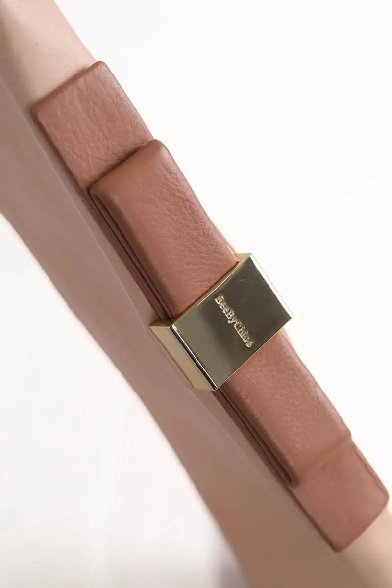 Pochette See By Chloé Rose en Cuir