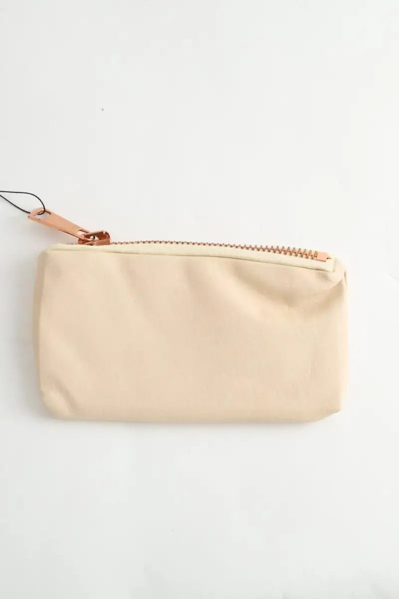 Pochette Stouls Beige en Cuir