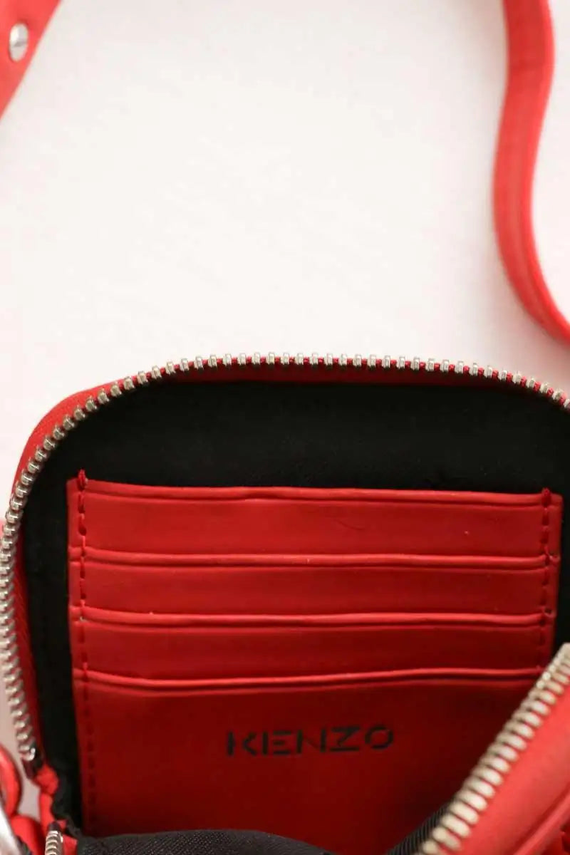 Pochette téléphone Kenzo Rouge en Cuir