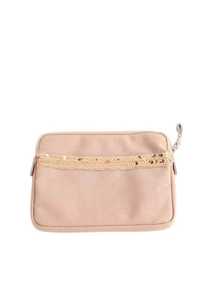 Pochette Vanessa Bruno Rose en Coton - Seconde Main