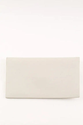 Pochette Yves Saint Laurent Uptown Pochette  Beige en Cuir