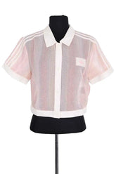 Polo Adidas Rose en Coton, taille L - Seconde Main