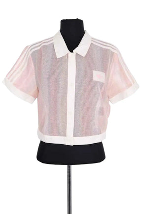 Polo Adidas Rose en Coton, taille L - Seconde Main