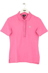 Polo Armani Jeans Rose en Coton, taille L - Seconde Main
