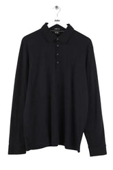 Polo Boss Noir en Coton, taille L - Seconde Main