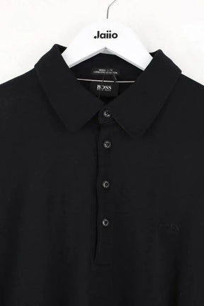 Polo Boss Noir en Coton