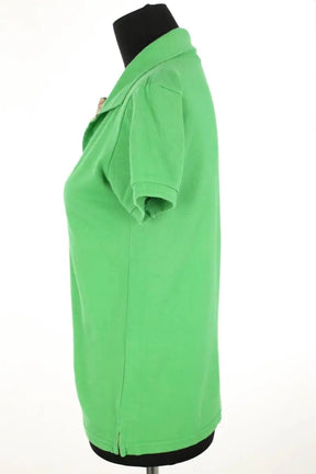 Polo Burberry Vert en Coton