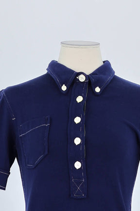 Polo Isabel Marant Étoile Bleu en Coton