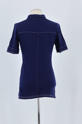 Polo Isabel Marant Étoile Bleu en Coton