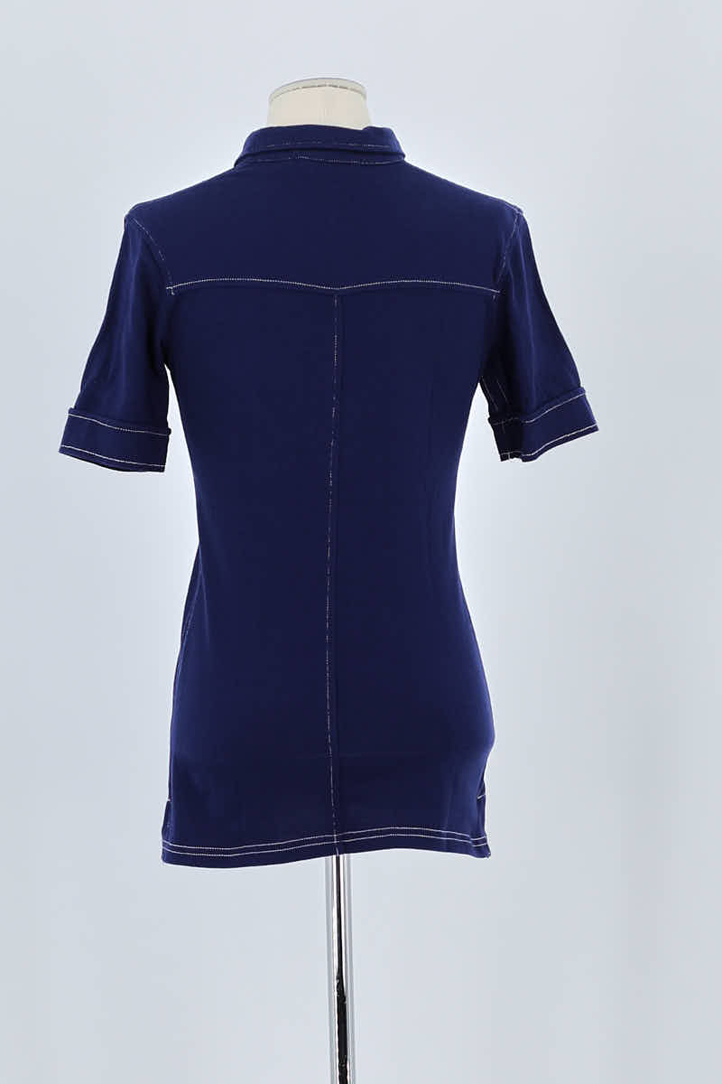 Polo Isabel Marant Étoile Bleu en Coton
