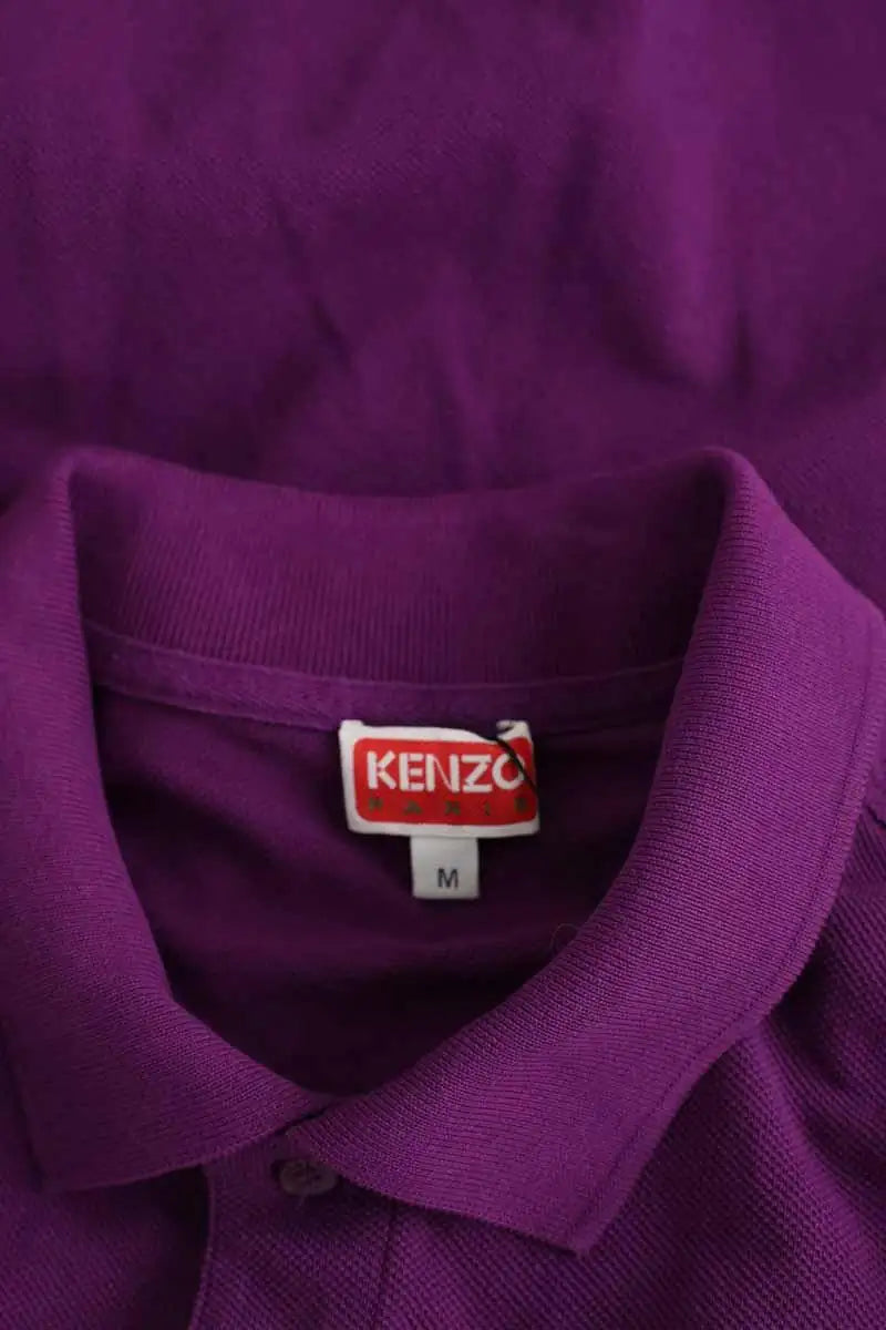 Polo Kenzo Violet en Coton