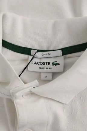 Polo Lacoste Blanc en Coton