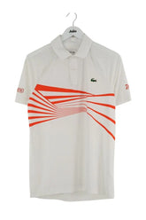 Polo Lacoste Blanc en Polyester, taille XS - Seconde Main