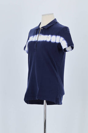 Polo Lacoste Bleu en Coton