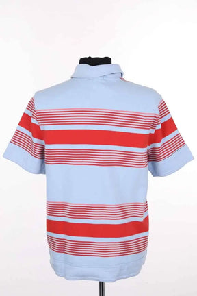 Polo Lacoste Bleu en Coton