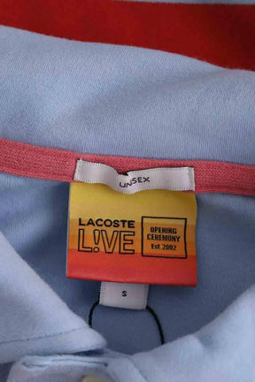 Polo Lacoste Bleu en Coton