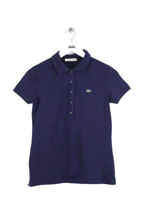 Polo Lacoste Bleu en Coton, taille S - Seconde Main
