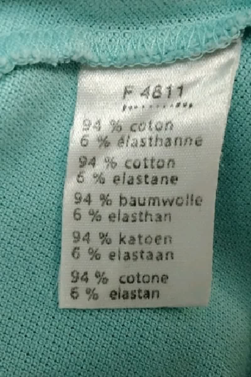 Polo Lacoste Bleu en Coton