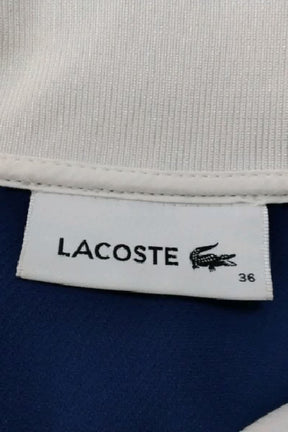 Polo Lacoste Bleu en Viscose