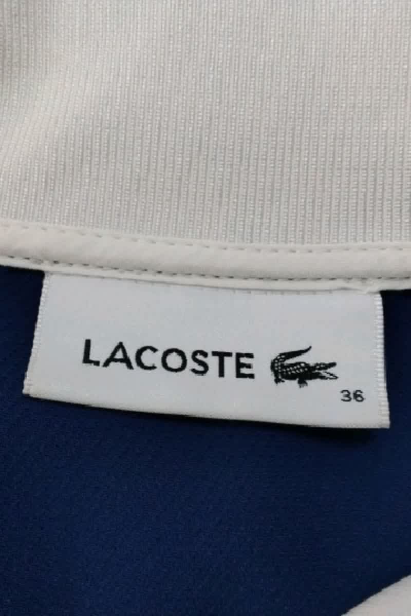 Polo Lacoste Bleu en Viscose
