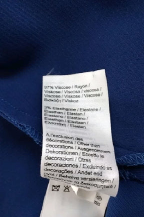 Polo Lacoste Bleu en Viscose