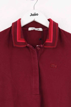 Polo Lacoste Bordeaux en Coton