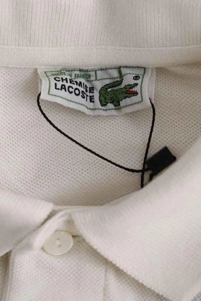 Polo Lacoste Ecru en Coton