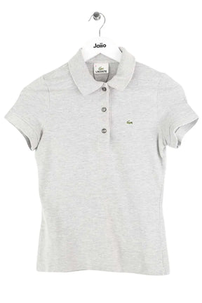 Polo Lacoste Gris en Coton, taille S - Seconde Main