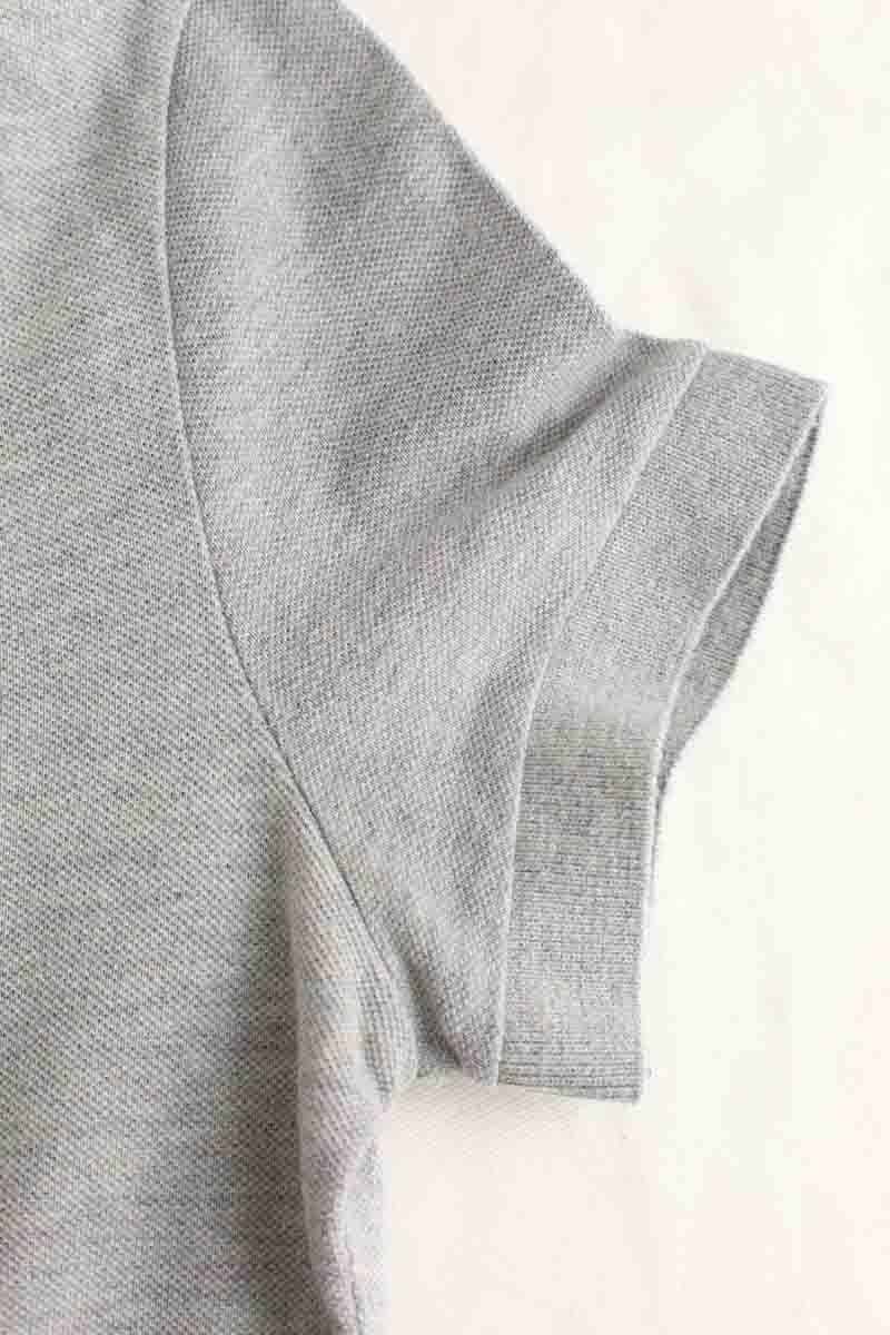 Polo Lacoste Gris en Coton