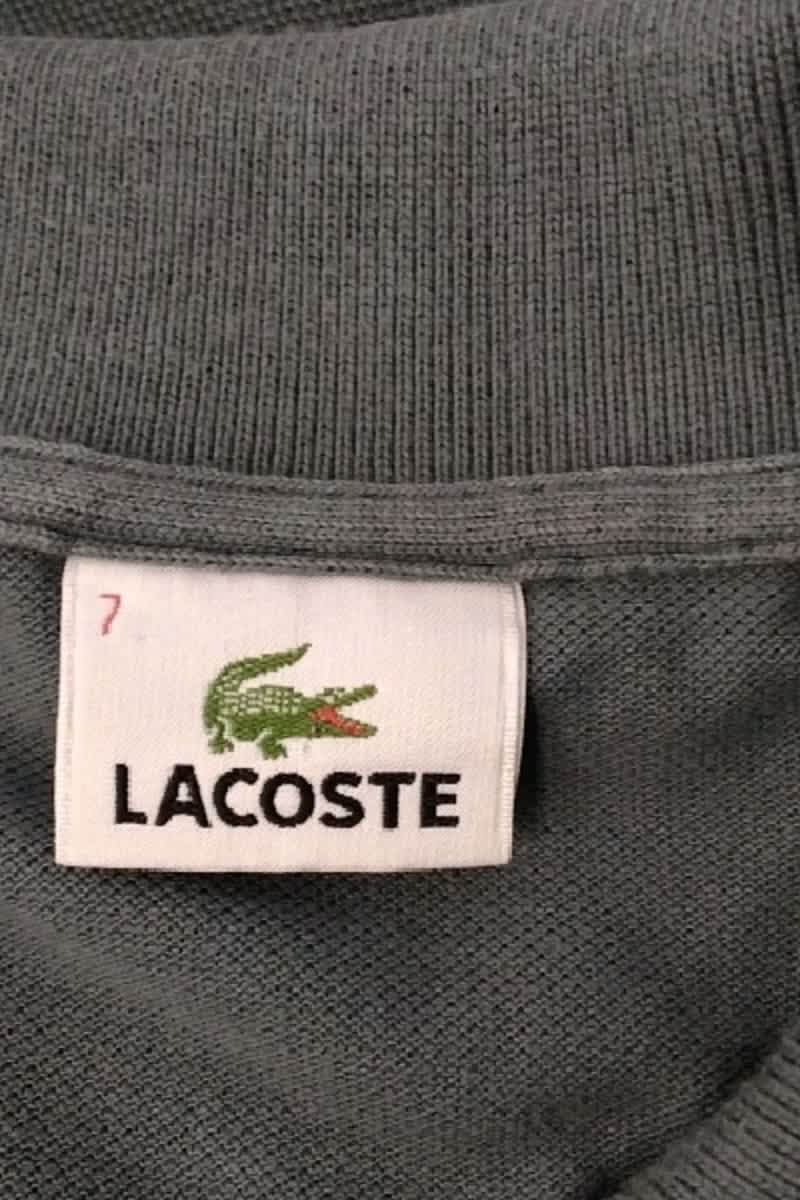 Polo Lacoste Gris en Coton