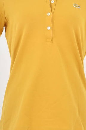 Polo Lacoste Jaune en Coton