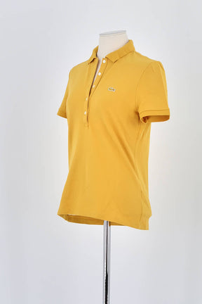 Polo Lacoste Jaune en Coton